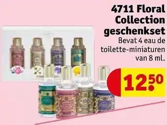 4711 floral collection geschenkset 8ml