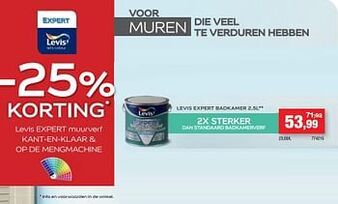 Hubo Levis expert badkamer aanbieding