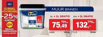 Hubo Muur binnen aanbieding