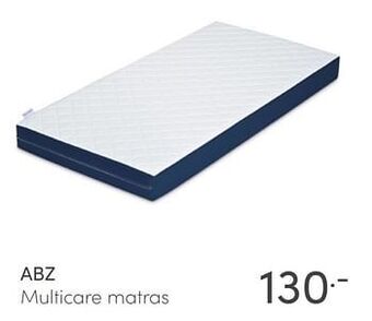 Baby & Tiener Abz multicare matras aanbieding