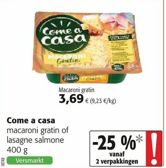 Colruyt Come a casa aanbieding