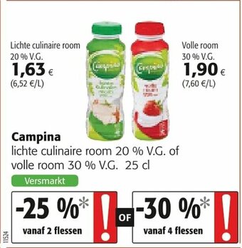 Colruyt Campina aanbieding