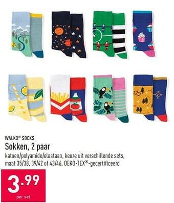 ALDI Sokken aanbieding