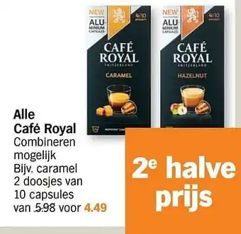 Alle café royal caramel