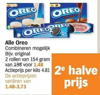 Albert Heijn Alle oreo original aanbieding