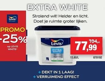 Hubo Extra white aanbieding