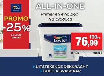 Hubo All-in-one white aanbieding
