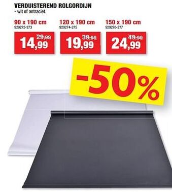 Hubo Verduisterend rolgordijn aanbieding