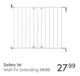 Baby & Tiener Safety 1st wall-fix extending aanbieding