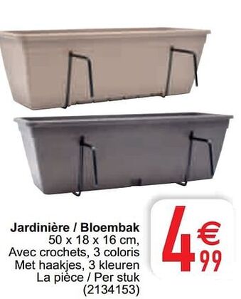 Cora Jardinière - bloembak aanbieding