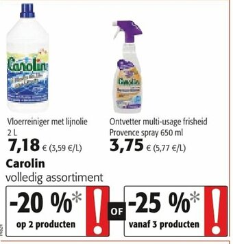 Colruyt Carolin aanbieding