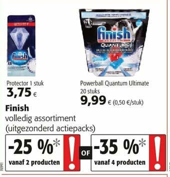 Colruyt Finish aanbieding