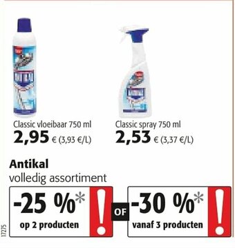 Colruyt Antikal aanbieding