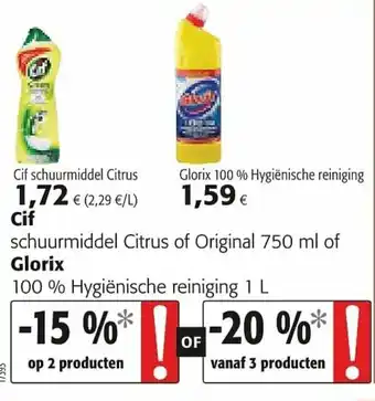 Colruyt Glorix aanbieding