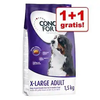 Zooplus 2x1,5kg Mini Junior Concept for Life Hondenvoer aanbieding