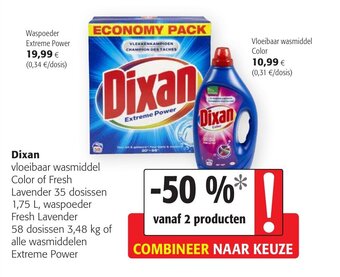 Colruyt Dixan Waspoeder Extreme Power aanbieding