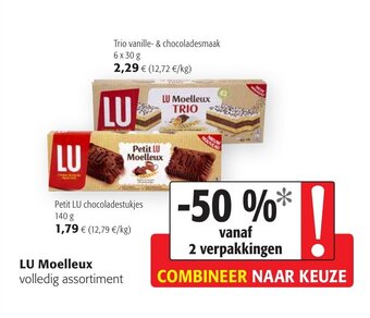 Colruyt LU Moelleux aanbieding