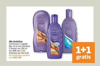 Albert Heijn Andrélon Oil & Care Shampoo aanbieding
