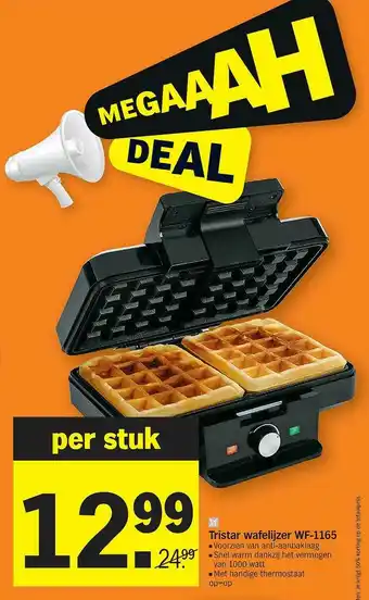 Albert Heijn Tristar Wafelijzer aanbieding