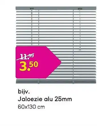 Leen Bakker Jaloezie Alu 25mm aanbieding