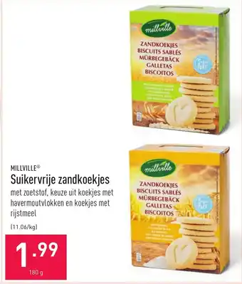 Millville Suikervrije zandkoekjes