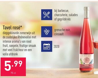 ALDI Tavel rosé aanbieding