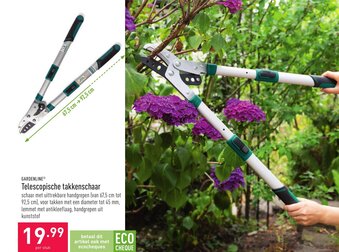 ALDI Gardenline Telescopische takkenschaar aanbieding