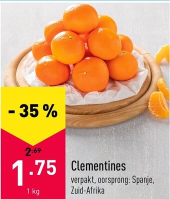 ALDI Clementines aanbieding