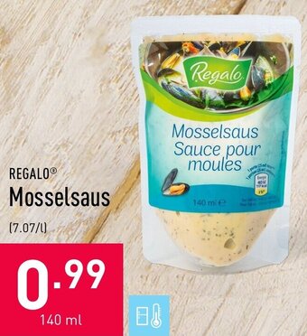 ALDI Regalo Mosselsaus aanbieding