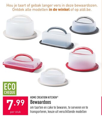 ALDI Home Creation Kitchen Bewaardoos aanbieding