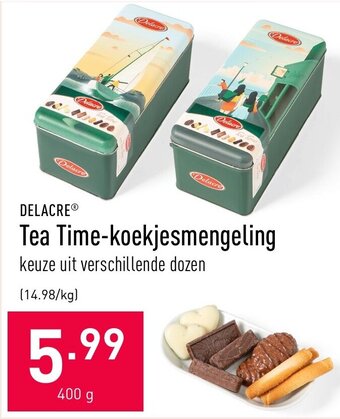 Delacre Tea Time-koekjesmengeling
