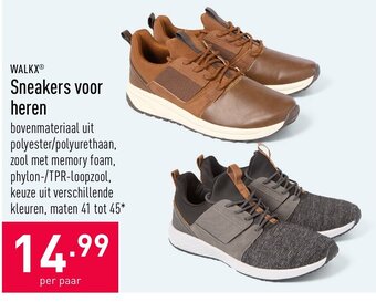 ALDI Walkx Sneakers voor heren aanbieding