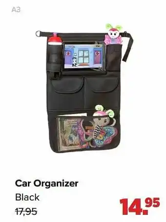 Baby-Dump A3 car organizer black aanbieding