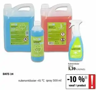 Colruyt Dats 24 ruitenontdooier -45 °c spray aanbieding