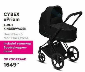 Baby & Tiener Cybex epriam 2-in-1 kinderwagen aanbieding