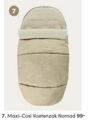 Baby & Tiener Maxi-cosi voetenzak nomad aanbieding