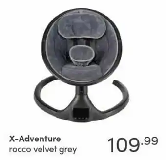 X-adventure rocco velvet grey