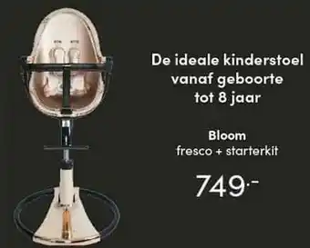 Baby & Tiener De ideale kinderstoel vanaf geboorte tot 8 jaar bloom fresco + starterkit aanbieding