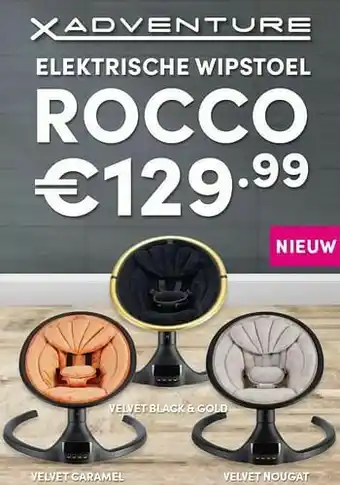 Baby & Tiener Elektrische wipstoel rocco aanbieding