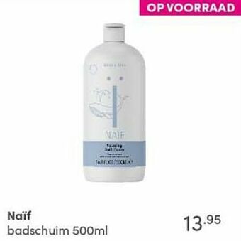 Baby & Tiener Naïf badschuim aanbieding