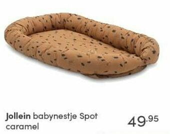 Baby & Tiener Jollein babynestje spot caramel aanbieding