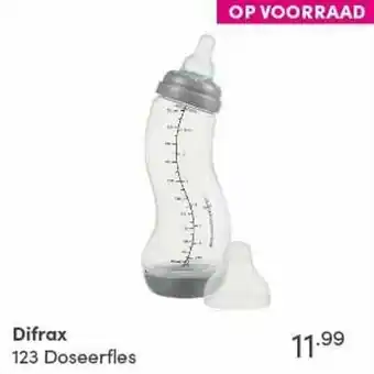 Baby & Tiener Difrax 123 doseerfles aanbieding