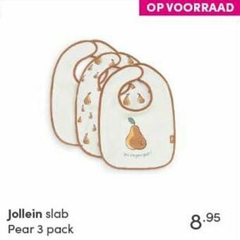 Baby & Tiener Jollein slab pear aanbieding