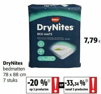 Colruyt Drynites bedmatten aanbieding
