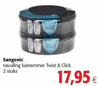 Sangenic navulling luieremmer twist + click