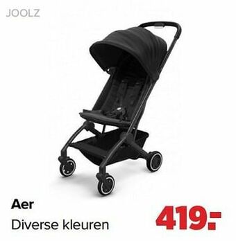 Baby-Dump Joolz aer aanbieding