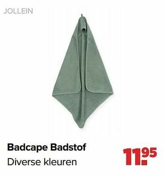 Baby-Dump Jollein badcape badstof aanbieding