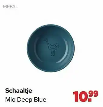 Baby-Dump Mepal schaaltje mio deep blue aanbieding