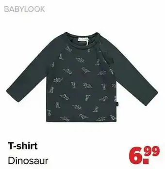 Babylook t-shirt dinosaur