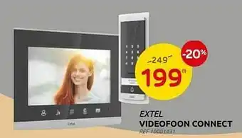 Brico Extel videofoon connect aanbieding